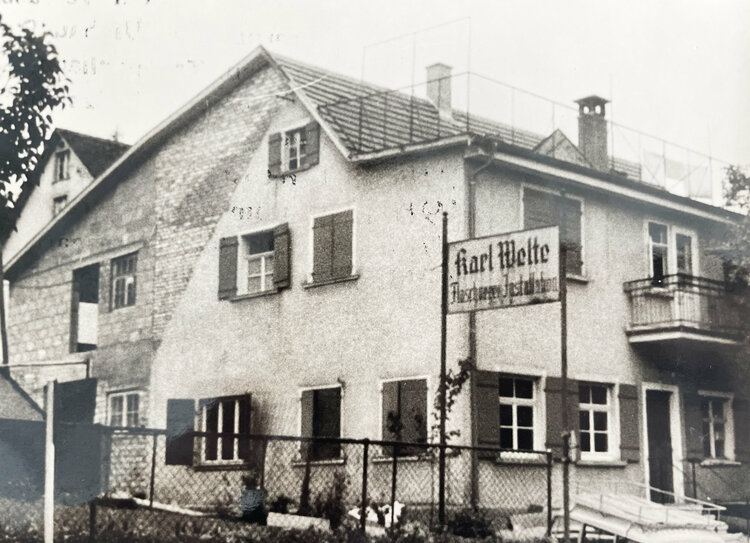 Welte Standorterweiterung 1958