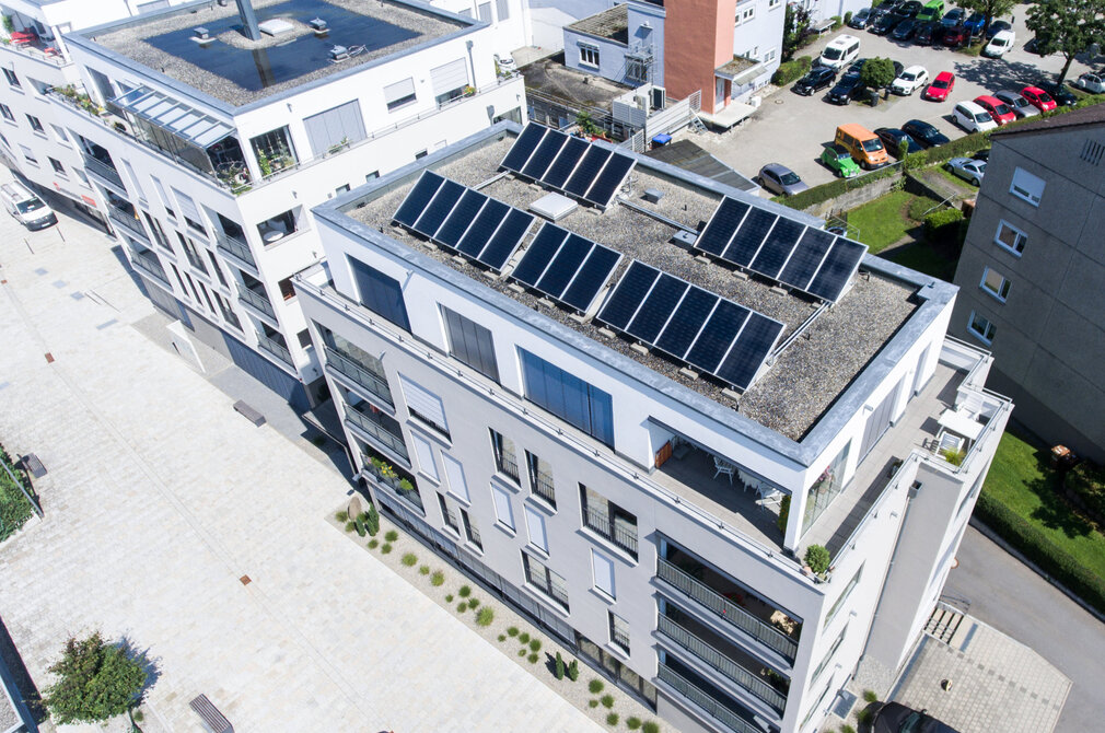 PV-Anlage auf dem Dach